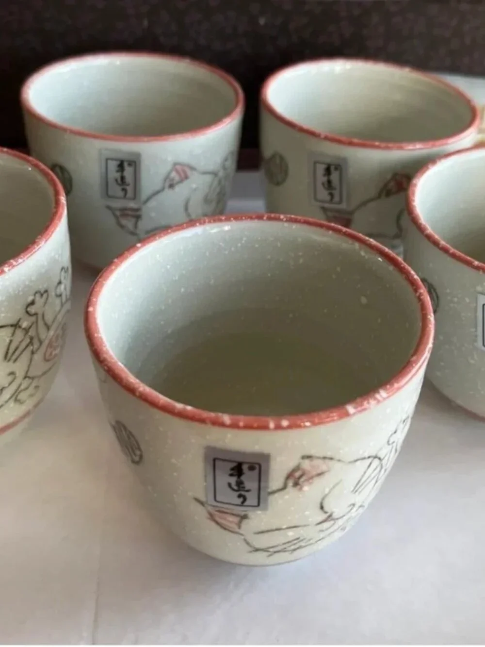 Nagoya Ye Hwa Ceramicware Japanese Hand Painted Cat Tea Set